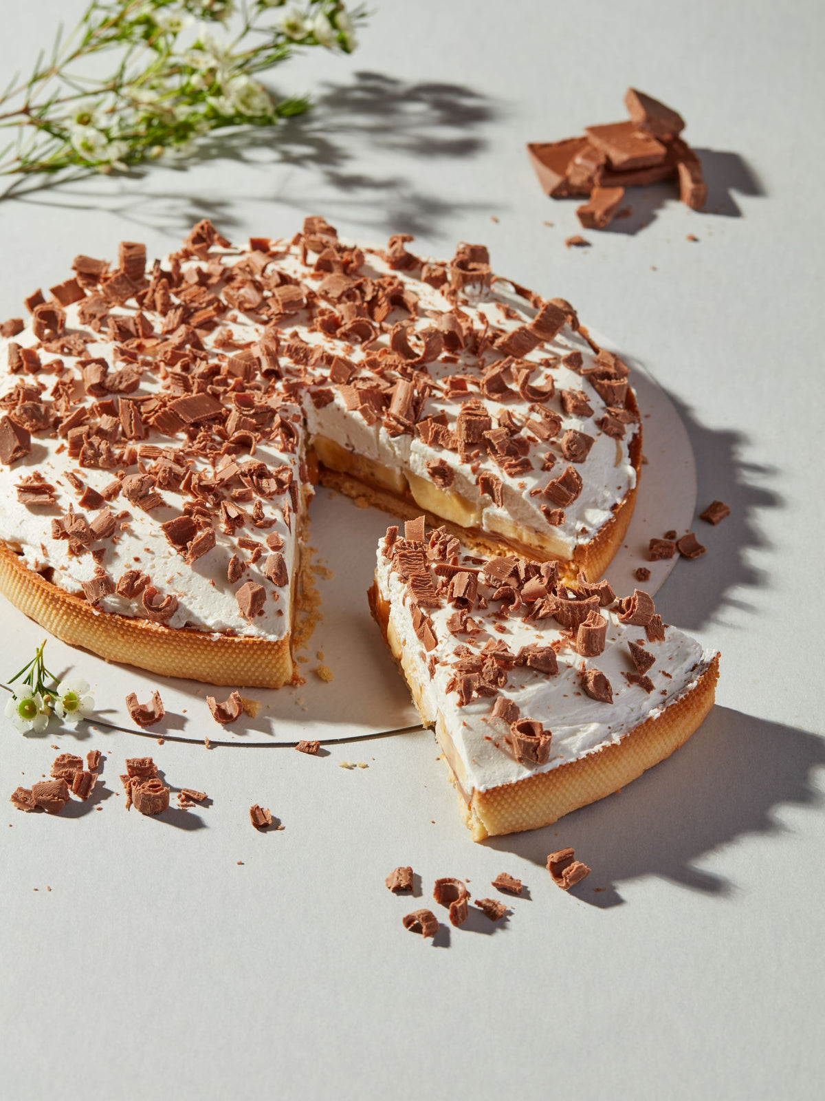 Torta Banoffee Banoffee Receta Facil Tarta De Banana Con Dulce De