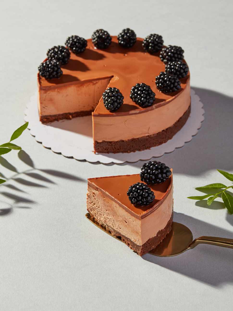 Cheesecake cu ciocolata de caramel
